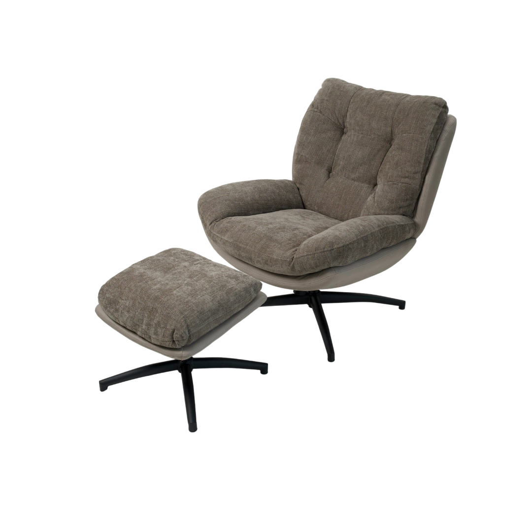 Dresden Lounge Chair & Ottoman