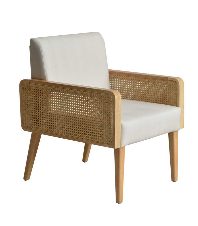 Olean Rattan Lounge Chair