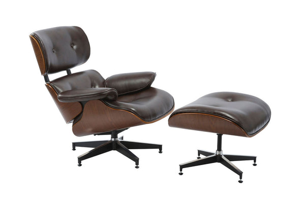 Rams Lounge Chair & Ottoman - chic-est.