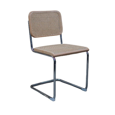 Aisai Rattan Chrome Chair